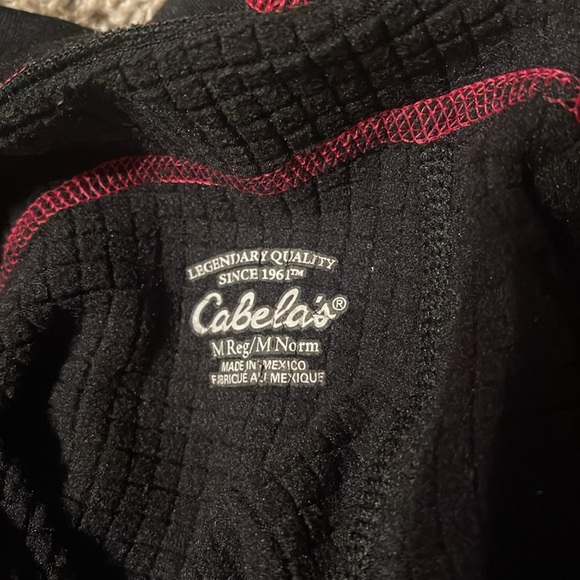 Womens cabelas base layer cold gear size medium black pants - Picture 3 of 3